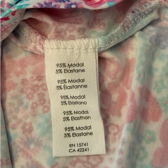 PJ Salvage x Ramy Brook NWT | Beach Bouquet Lace Jersey Chemise Gown | size S - Picture 6 of 6